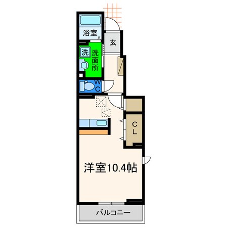 アルバ　カーサⅠの物件間取画像